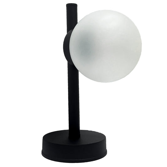 Lámpara de Mesa M-5 Globo R-6 Blanco