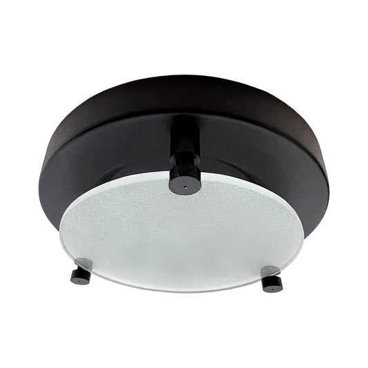 Plafon Petit Base Color Negro Con Foco G9