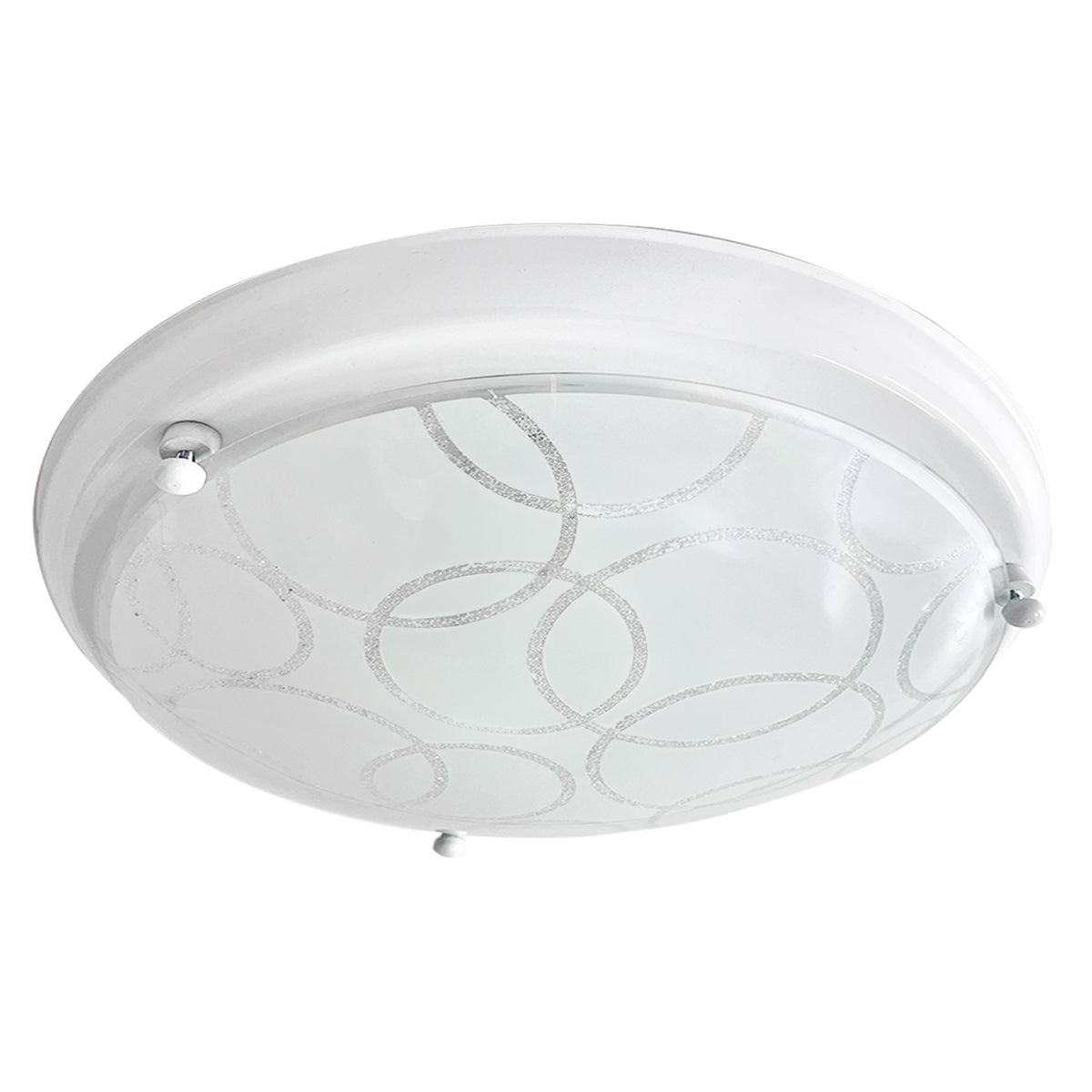 Plafon P20 Grande Color Blanco Circulos