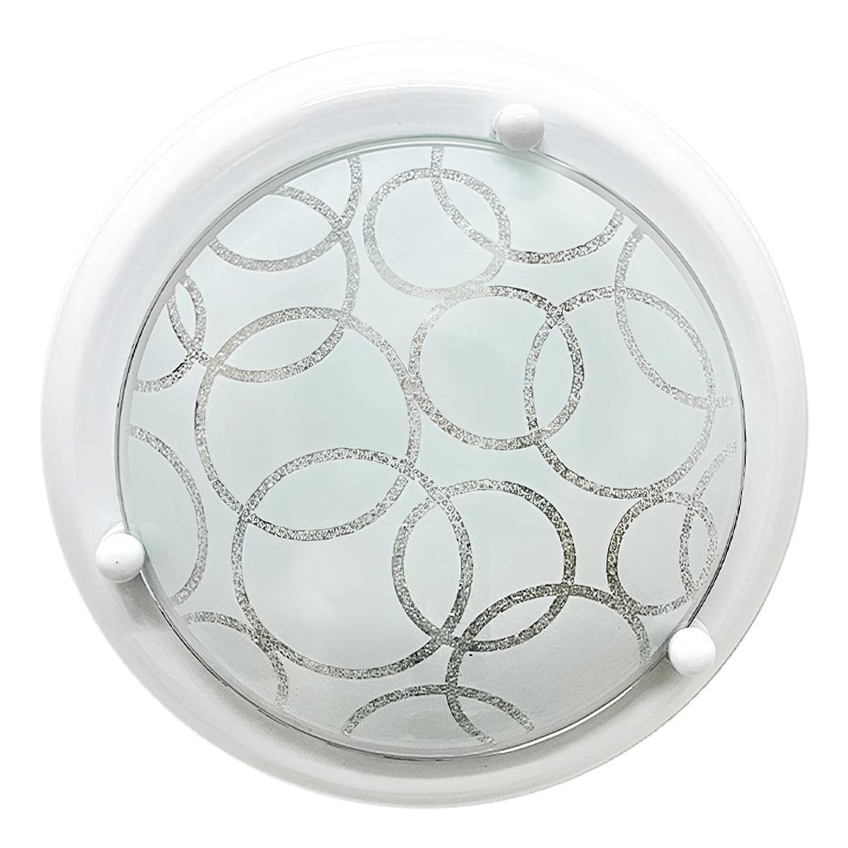Plafon P20 Chico Color Blanco Circulos