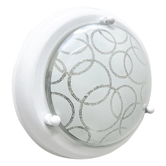 Plafon P20 Chico Color Blanco Circulos