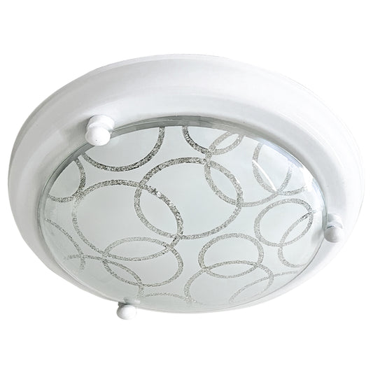 Plafon P20 Chico Color Blanco Circulos