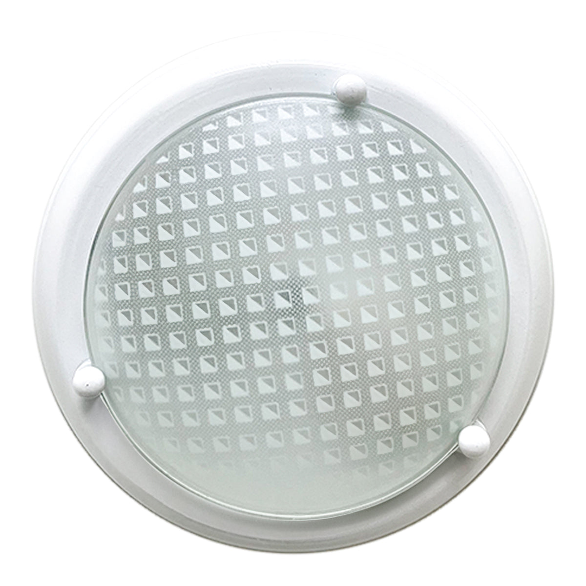 Plafon P20 Chico Color Blanco Cuadros