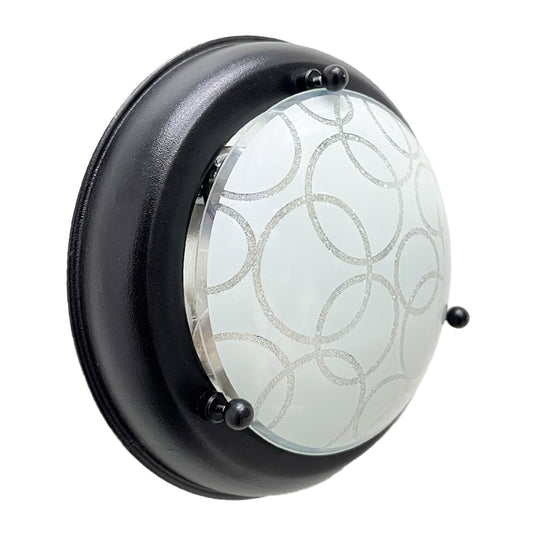 Plafon P20 Chico Color Negro Circulos