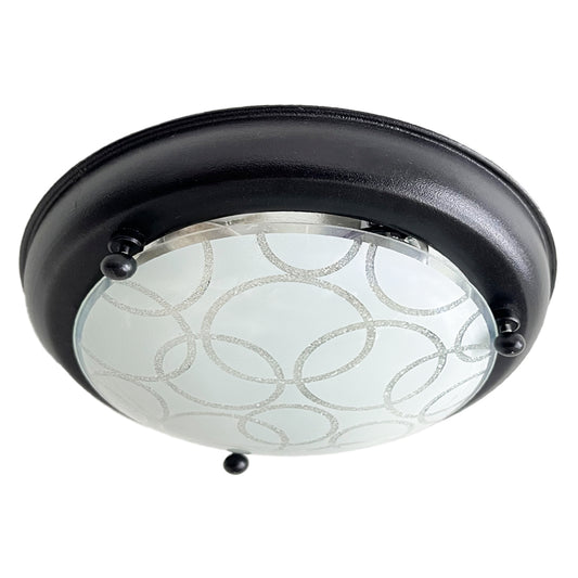 Plafon P20 Chico Color Negro Circulos