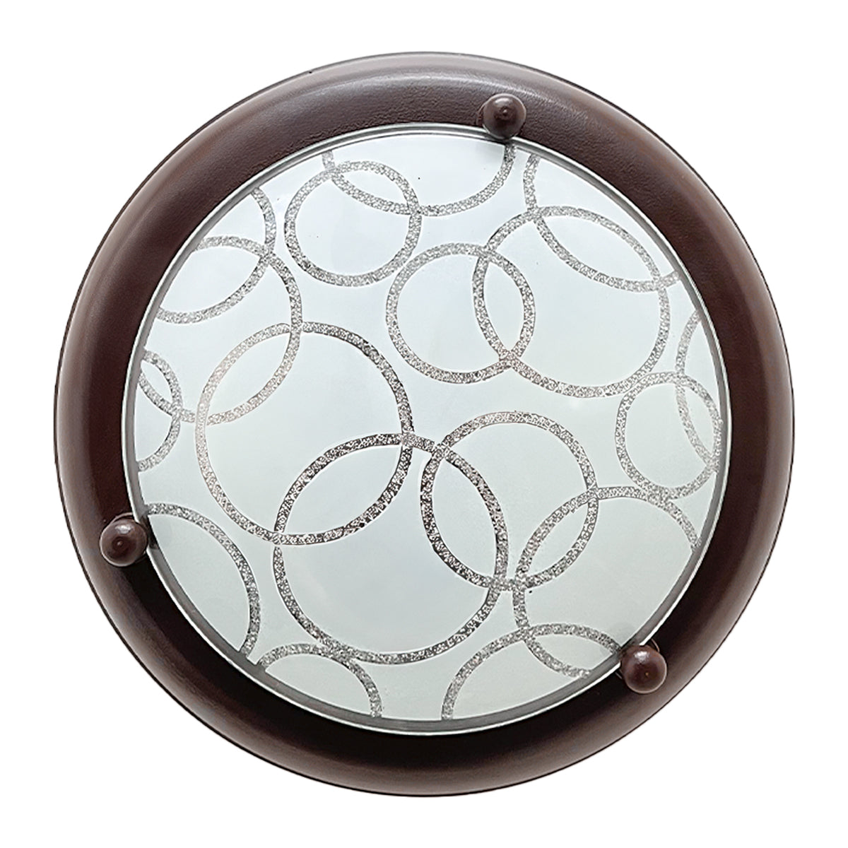 Plafon P20 Chico Color Chocolate Circulos