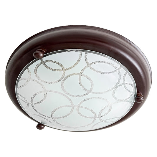 Plafon P20 Chico Color Chocolate Circulos