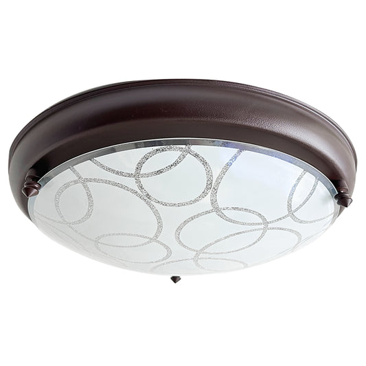 Plafon P20 Grande Color Chocolate Circulos