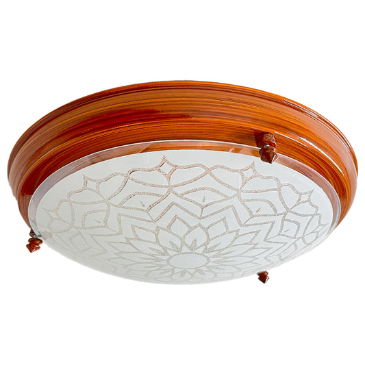 Plafon P20 Grande Color Madera Mandala