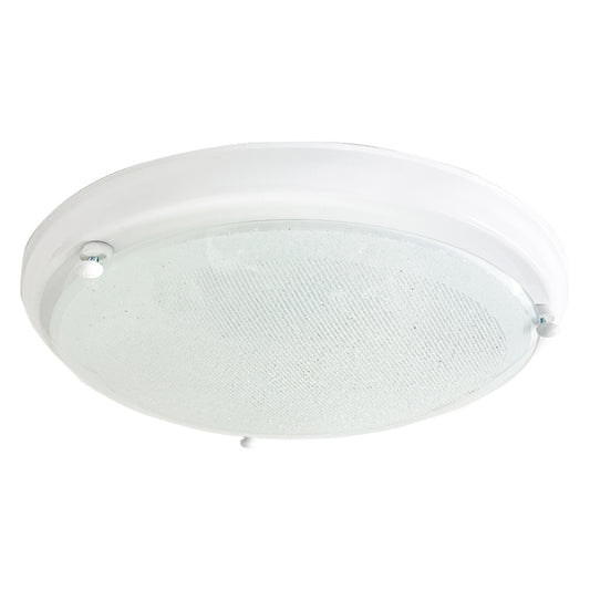 Plafon P20 Grande Color Blanco Diamantado