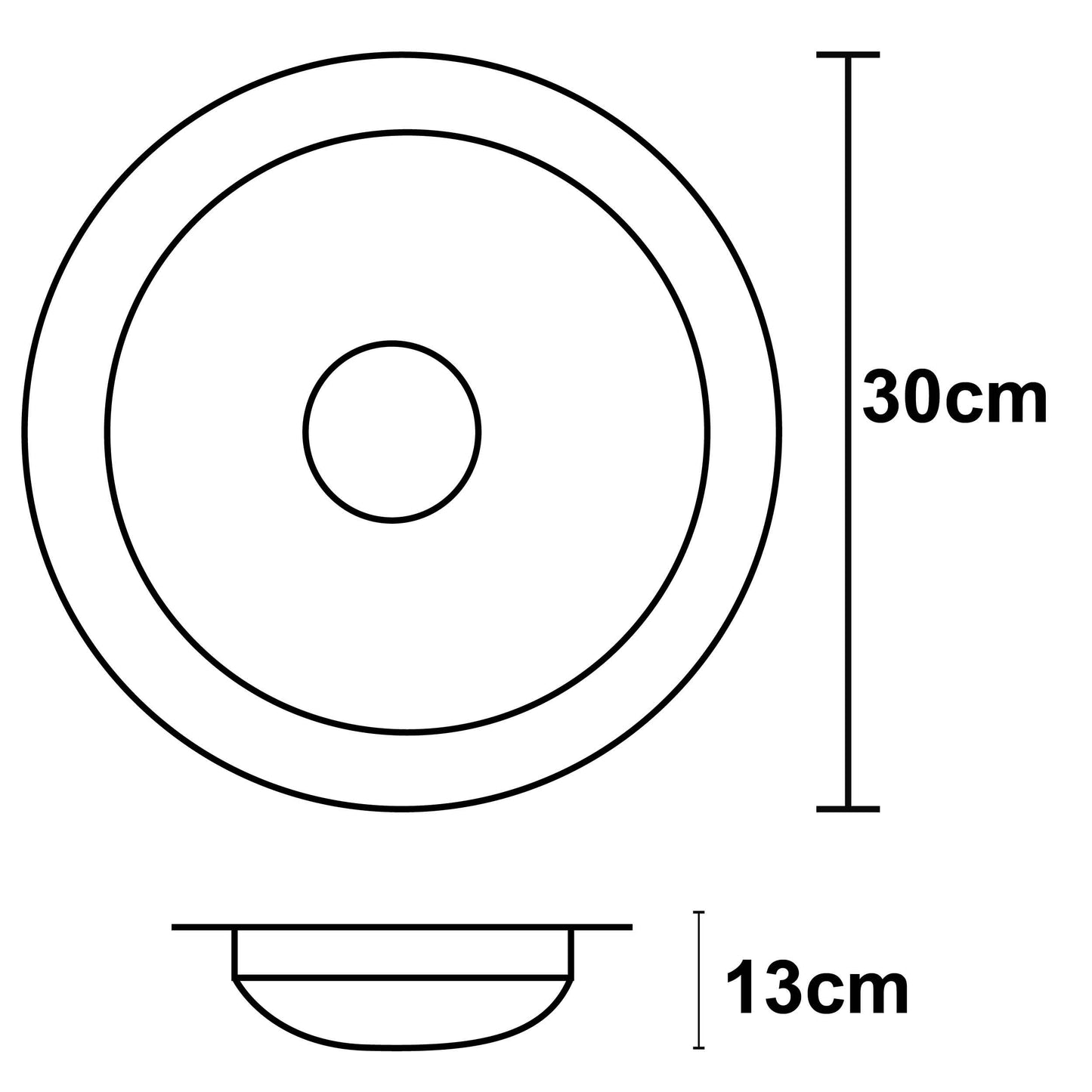Lámpara de Techo P-21 Base Madera