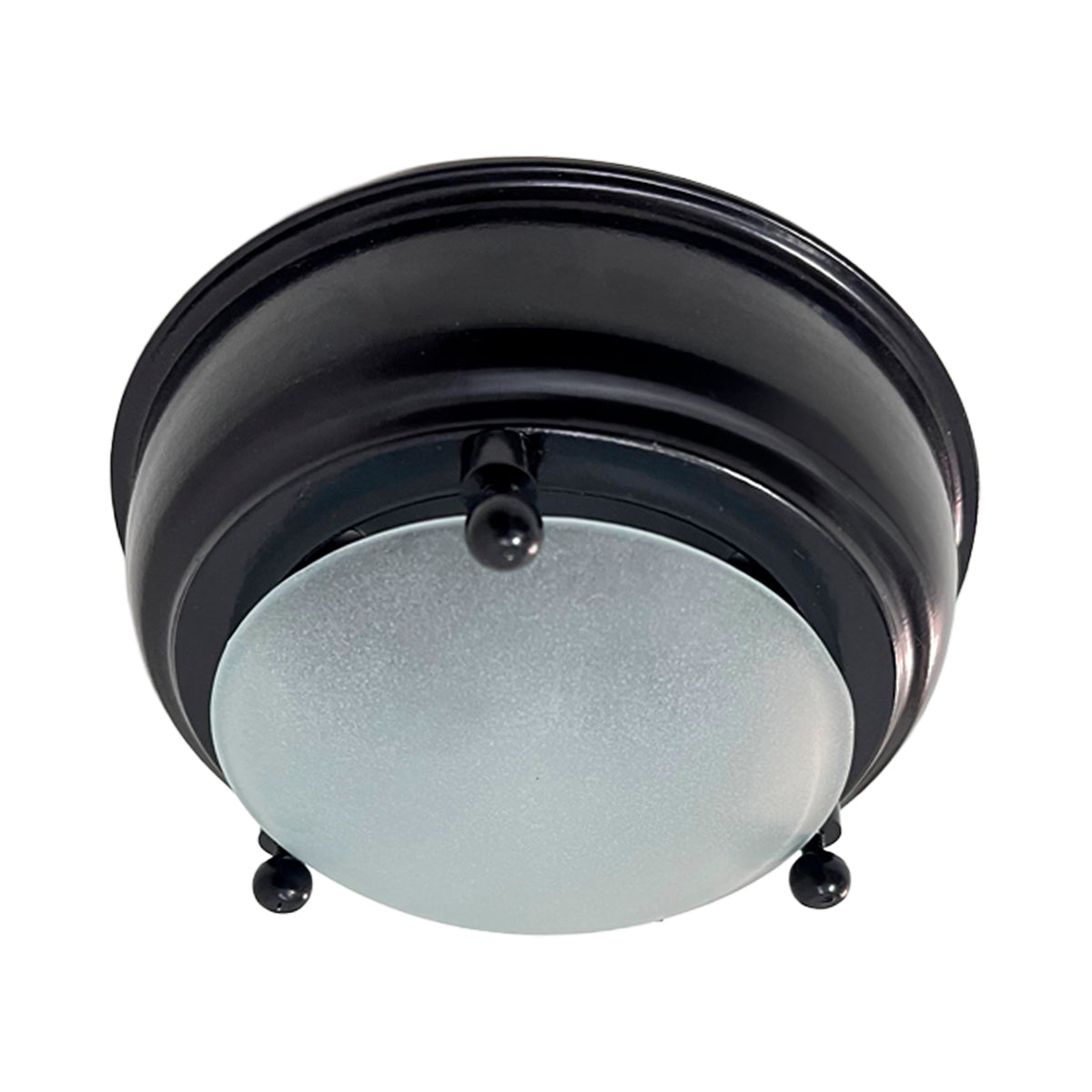 Plafón Micro Para foco G9 Color Negro