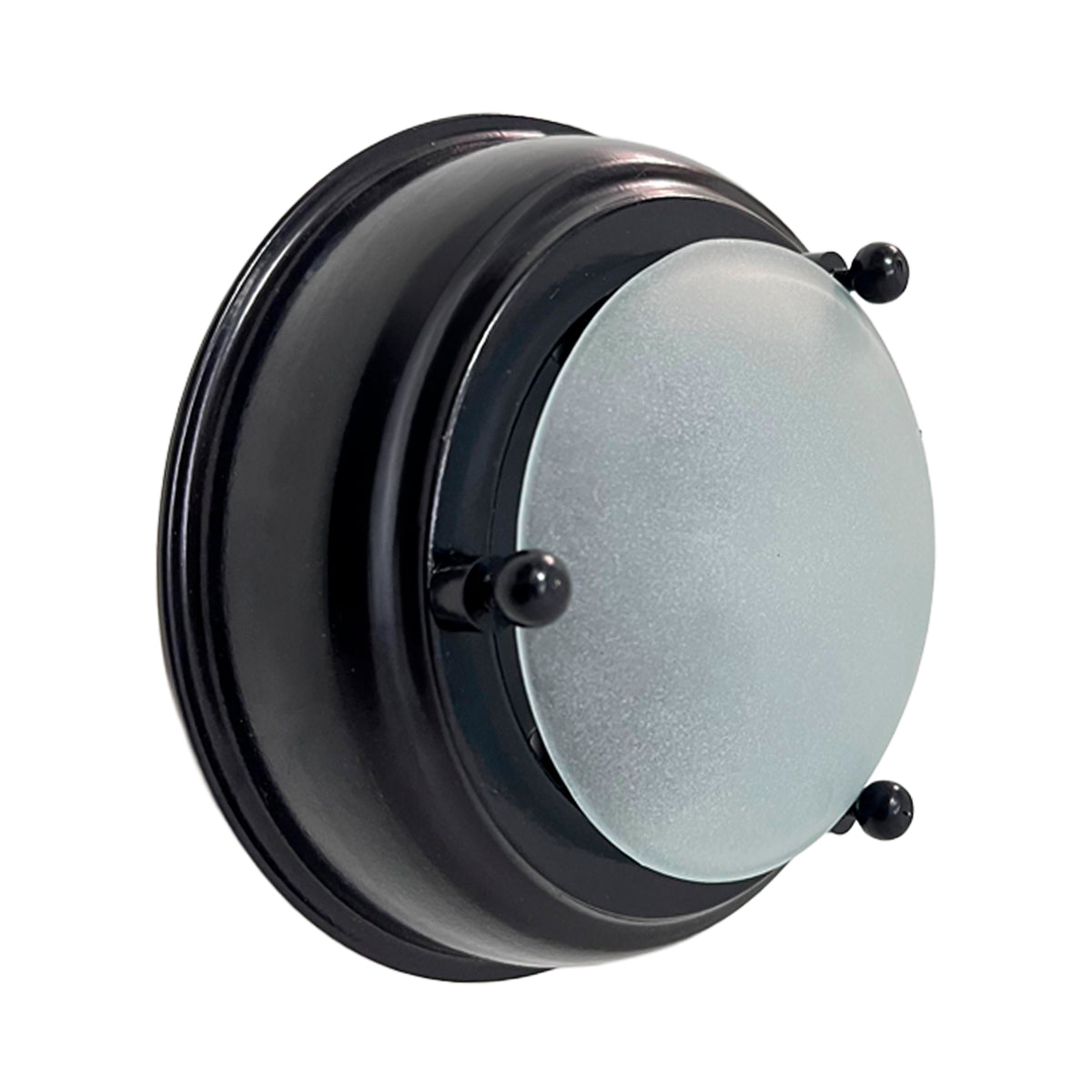 Plafón Micro Para foco G9 Color Negro