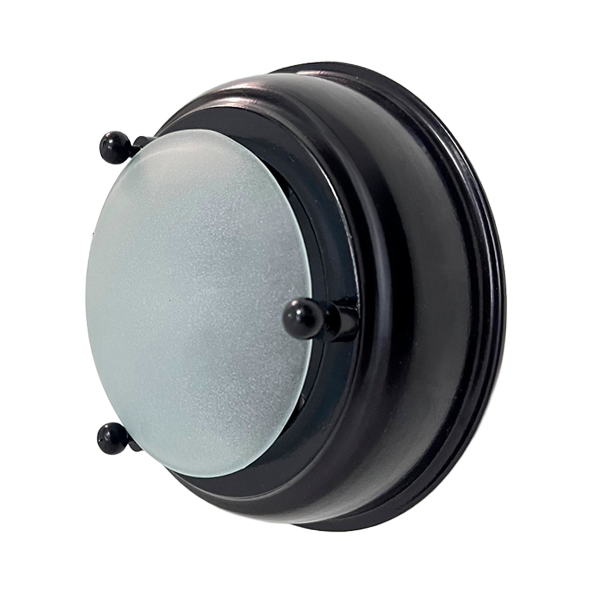 Plafón Micro Para foco G9 Color Negro