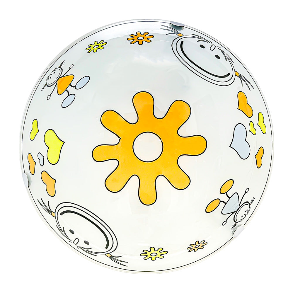 Lámpara de Techo, Pantalla de Cristal, Niña