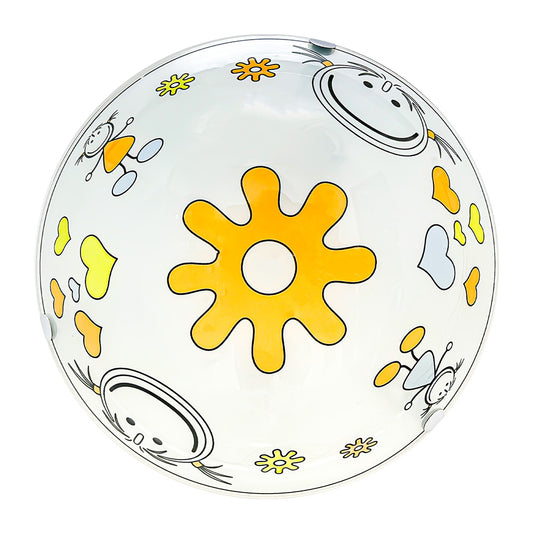 Lámpara de Techo, Pantalla de Cristal, Niña