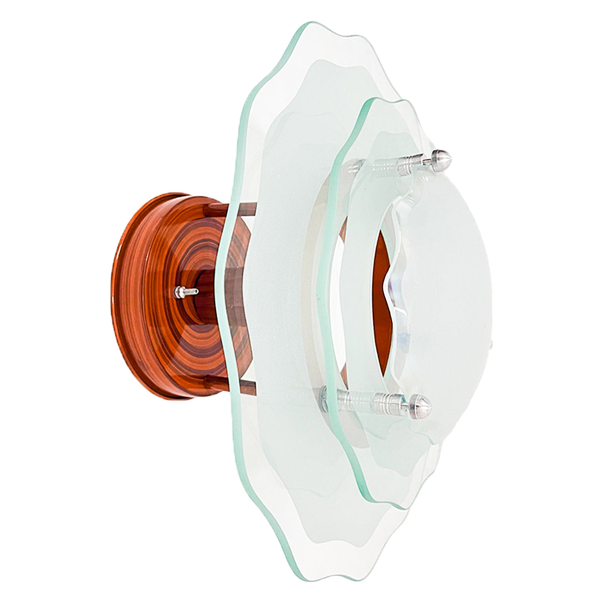 Plafon Satelite Flor Madera