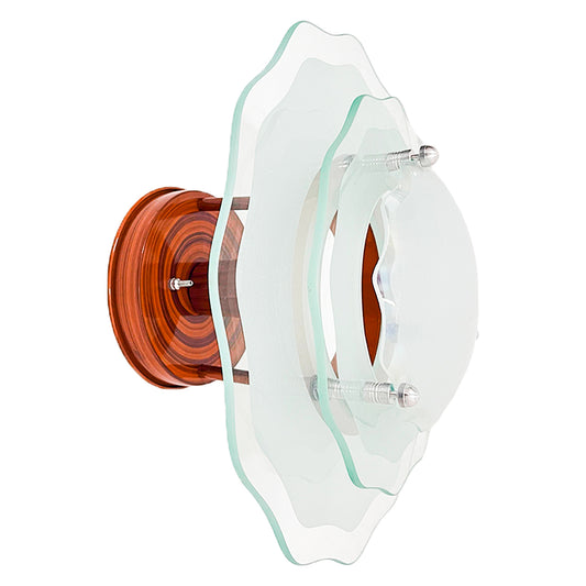 Plafon Satelite Flor Madera