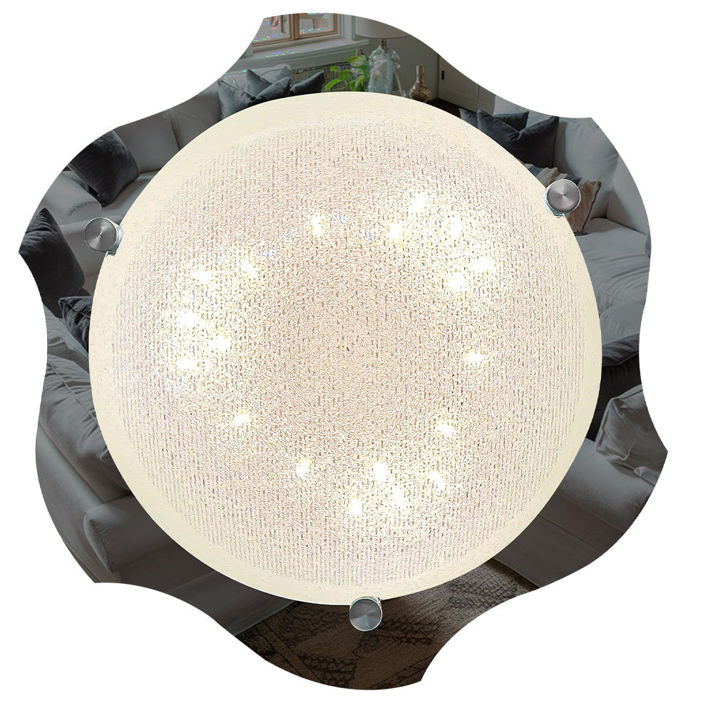 Plafon P 39 LED 18w 3 Tonos Sol Espejo