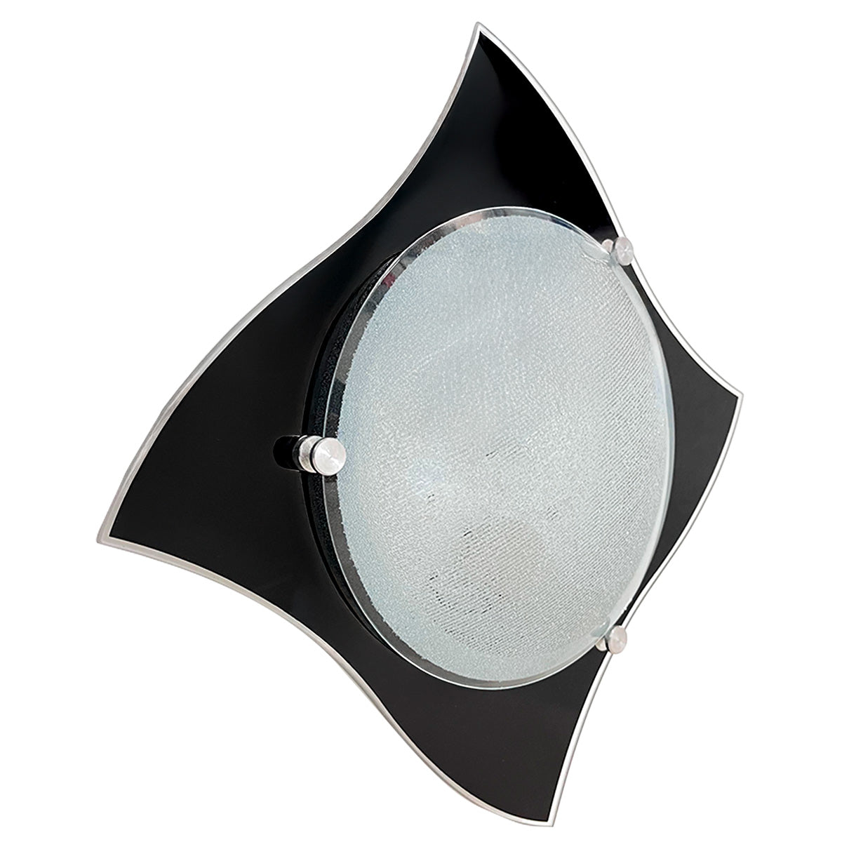 Plafon P-39 Pañuelo Negro Pantalla Diamantado