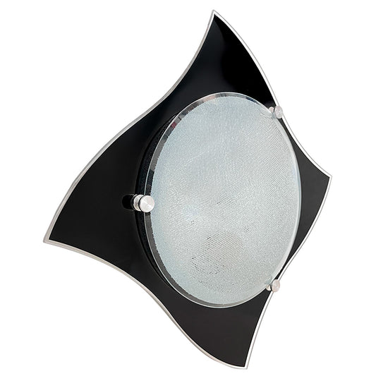 Plafon P-39 Pañuelo Negro Pantalla Diamantado