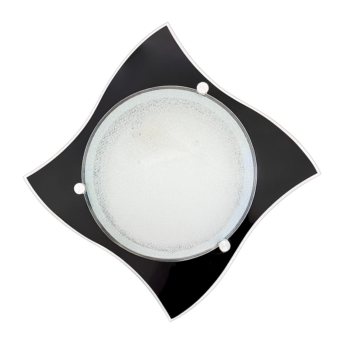 Plafon P-39 Pañuelo Negro Pantalla Diamantado