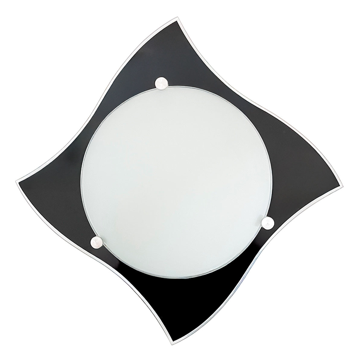 Plafon P-39 Pañuelo Negro Pantalla Lisa