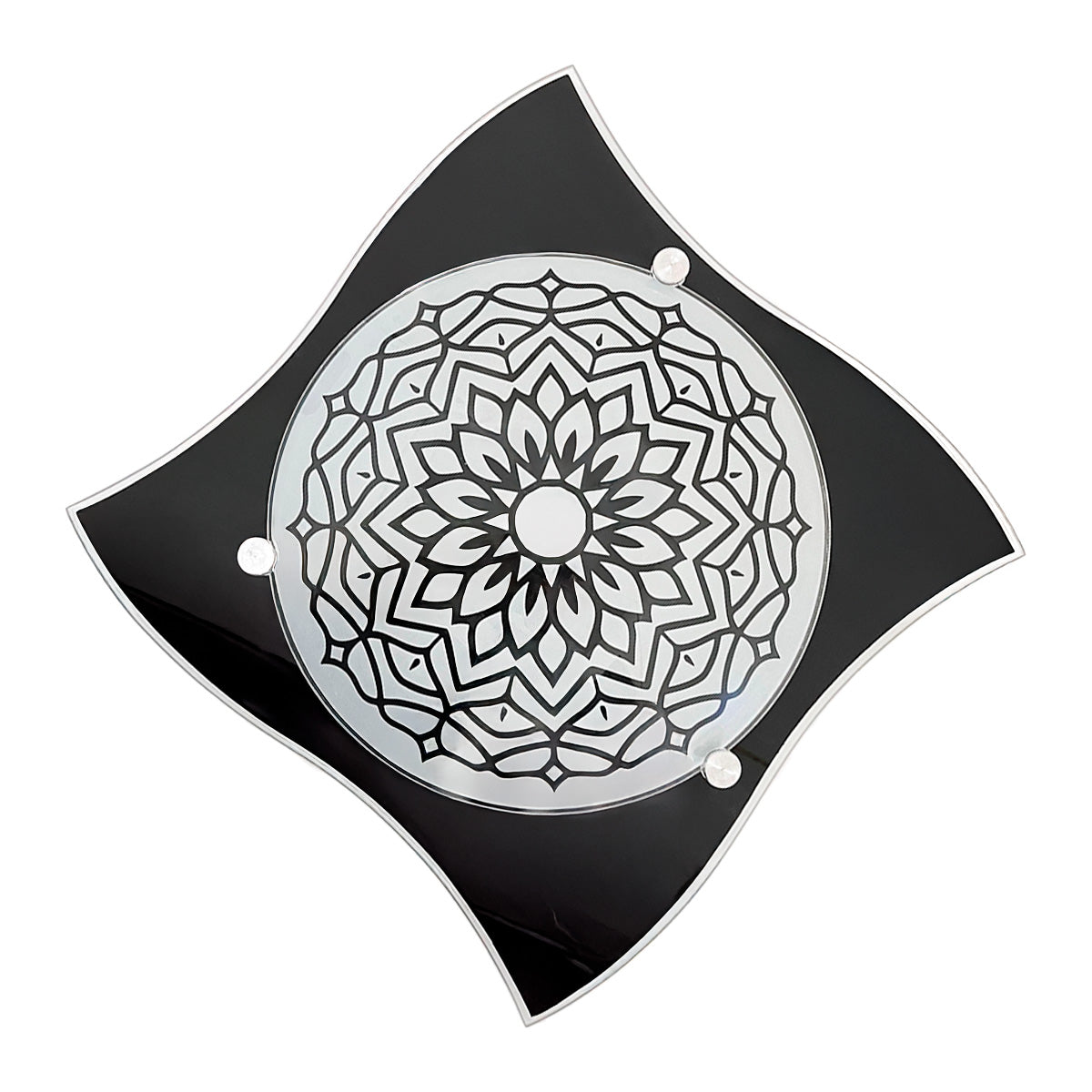 Plafon P-39 Pañuelo Negro Pantalla Mandala