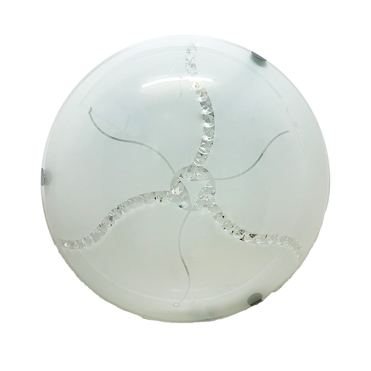Plafón LED Tres Tonos Circular 3 uñas Hélice 24w
