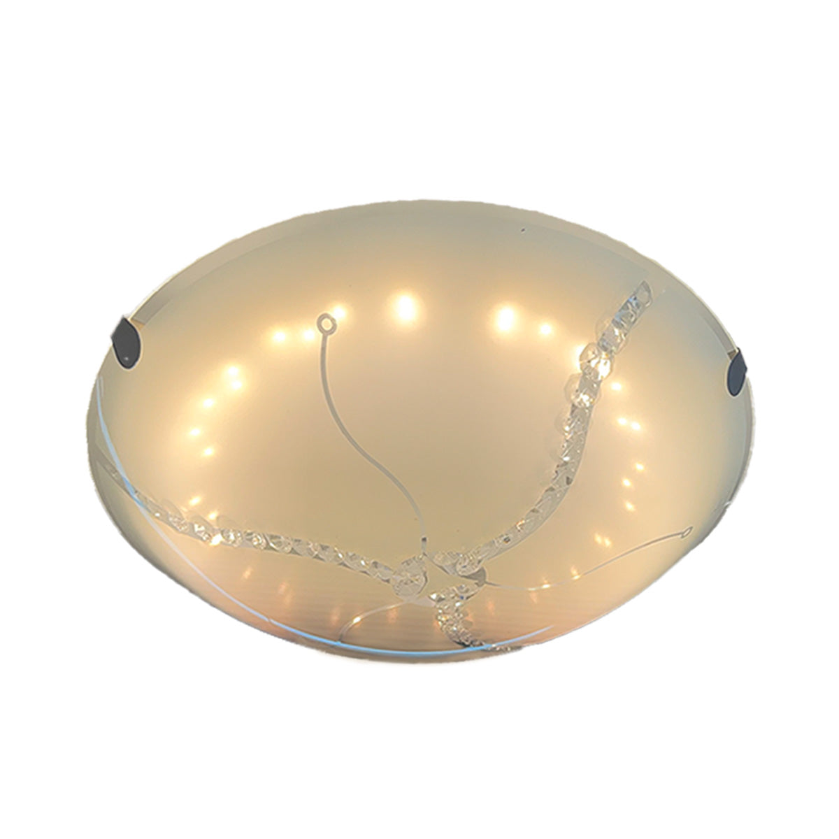 Plafón LED Tres Tonos Circular 3 uñas Hélice 24w