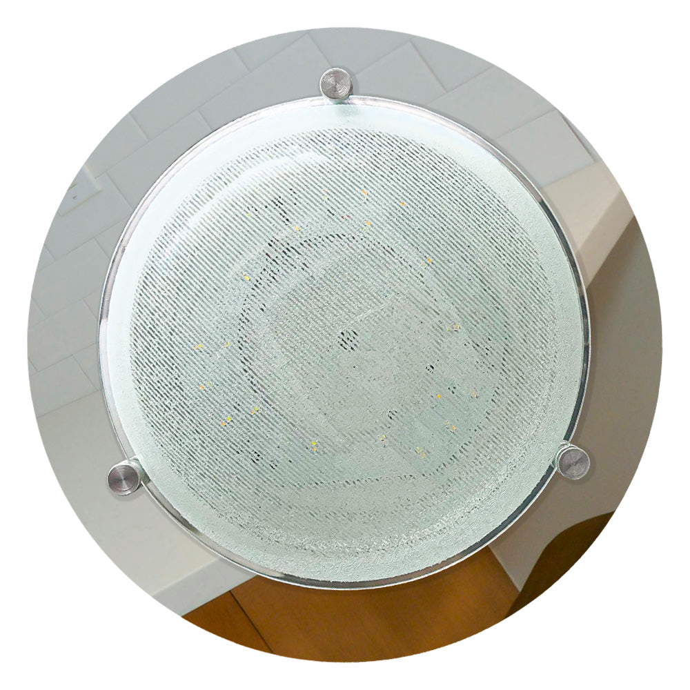 Plafón LED Tres Tonos Circular Mercurio