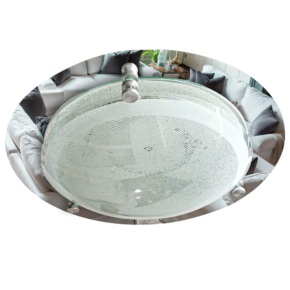 Plafón LED Tres Tonos Circular Mercurio