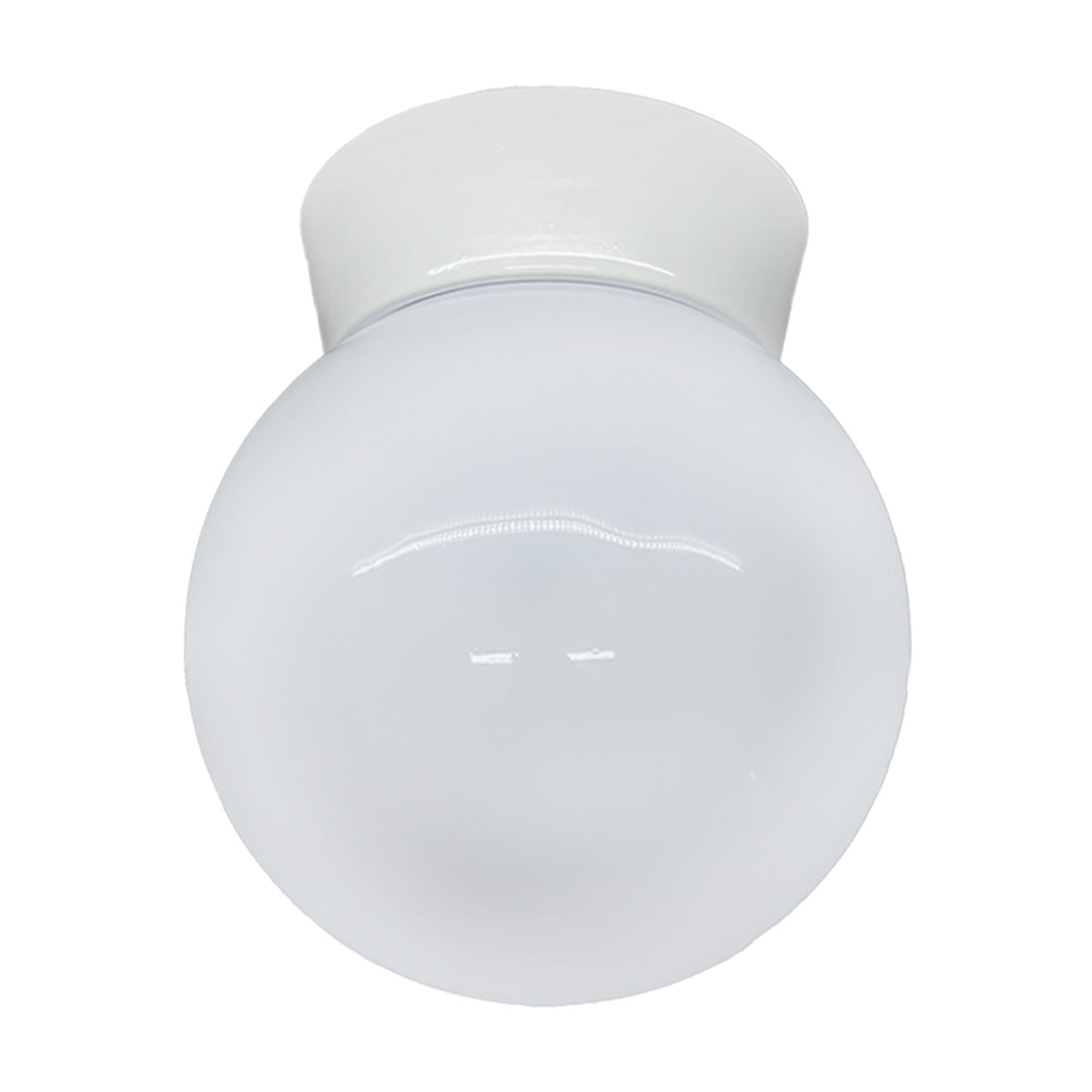 Plafon Bebedero Blanco con Globo R8