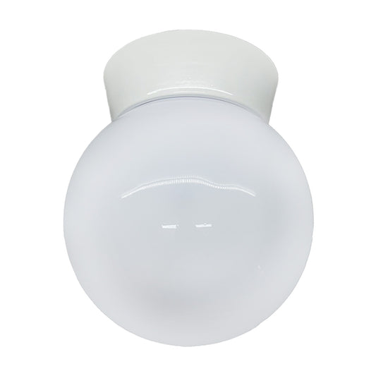 Plafon Bebedero Blanco con Globo R8
