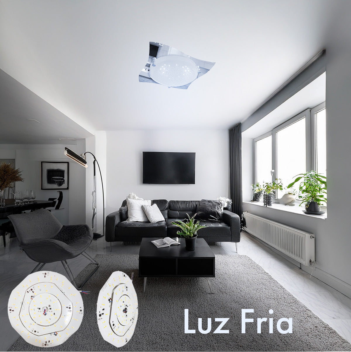 Set 3 Placas de LED de 3 Tonos