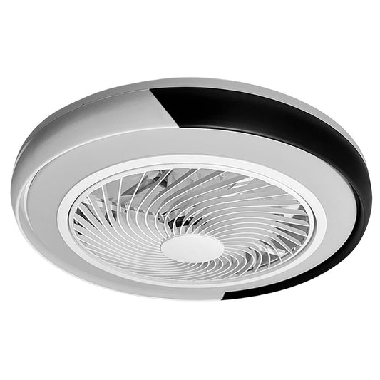Ventilador de Techo Blanco y Negro