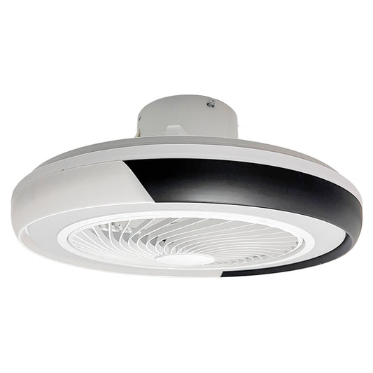 Ventilador de Techo Blanco y Negro