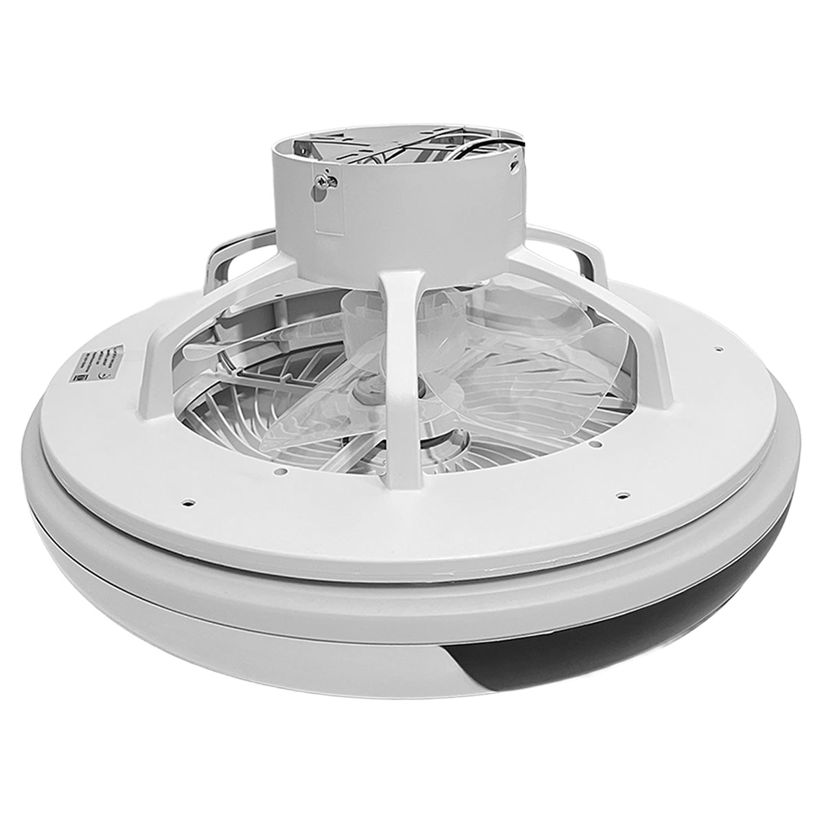 Ventilador de Techo Blanco y Negro